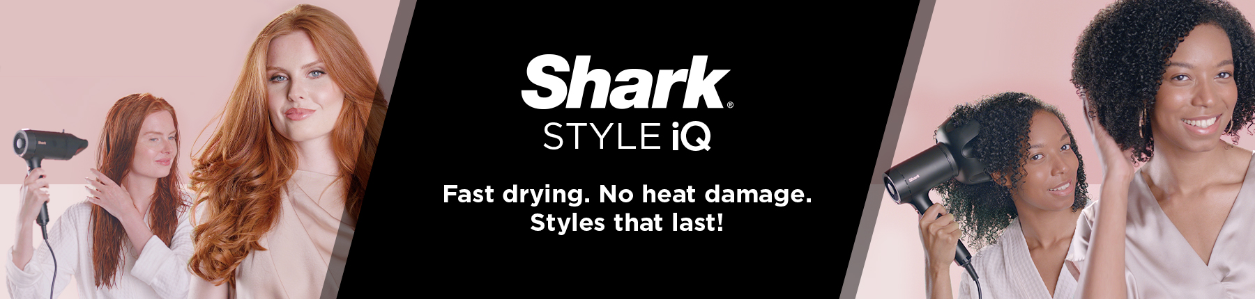 Shark Style iQ Hair Dryer Banner